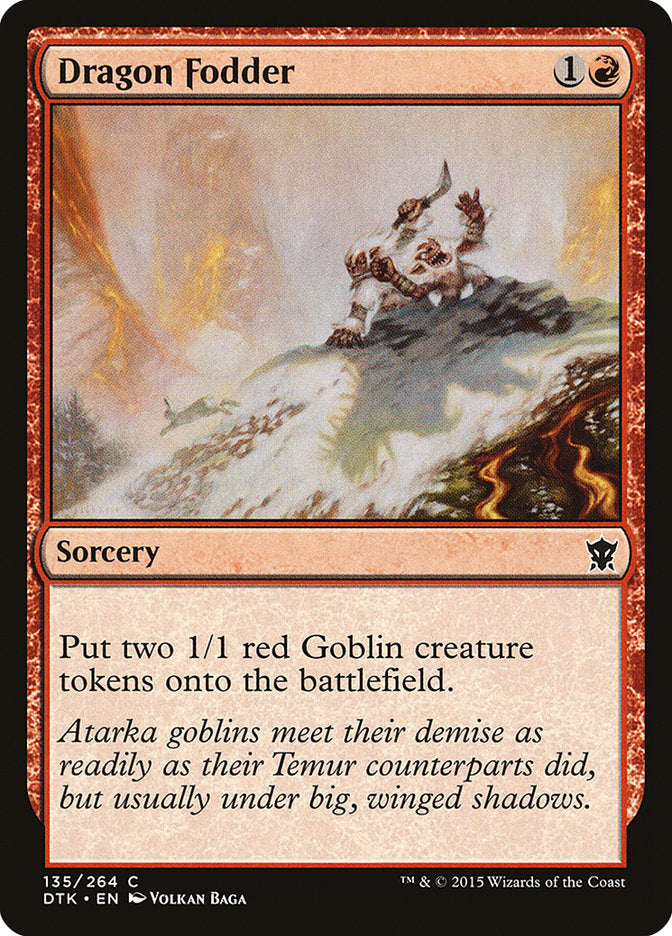 Dragon Fodder [Dragons of Tarkir] - Magic: The Gathering - Card Brawlers | Quebec | Canada |