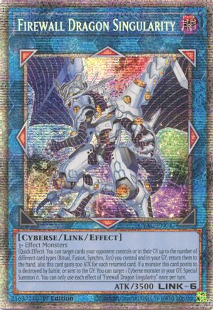 Firewall Dragon Singularity [CYAC-EN047] Starlight Rare - Yu-Gi-Oh! - Card Brawlers | Quebec | Canada |