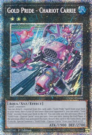 Gold Pride - Chariot Carrie [CYAC-EN088] Starlight Rare - Yu-Gi-Oh! - Card Brawlers | Quebec | Canada |