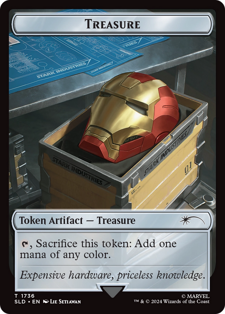 Treasure Token (1736) (Rainbow Foil) [Secret Lair Drop Series] - Magic: The Gathering - Card Brawlers | Quebec | Canada |