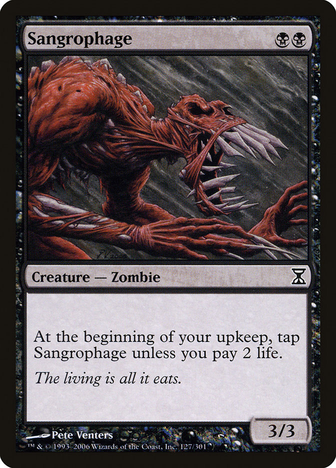 Sangrophage [Time Spiral] - Magic: The Gathering - Card Brawlers | Quebec | Canada |