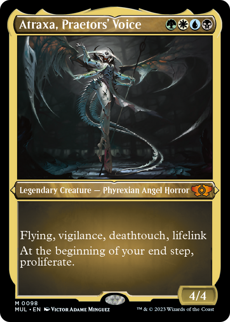 Atraxa, Praetors' Voice (Foil Etched) [Multiverse Legends] - Magic: The Gathering - Card Brawlers | Quebec | Canada |