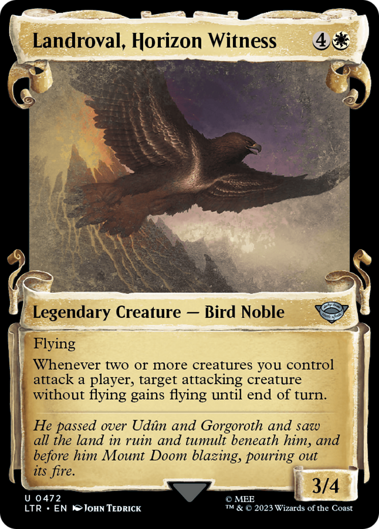 Landroval, Horizon Witness [The Lord of the Rings: Tales of Middle-Earth Showcase Scrolls] - Magic: The Gathering - Card Brawlers | Quebec | Canada |