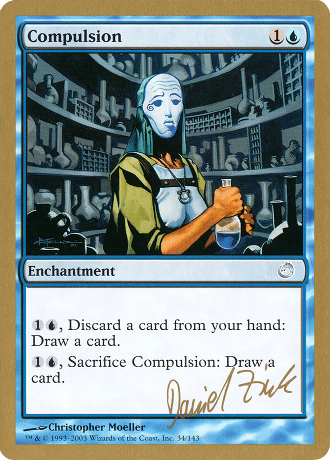 Compulsion (Daniel Zink) [World Championship Decks 2003] - Magic: The Gathering - Card Brawlers | Quebec | Canada |