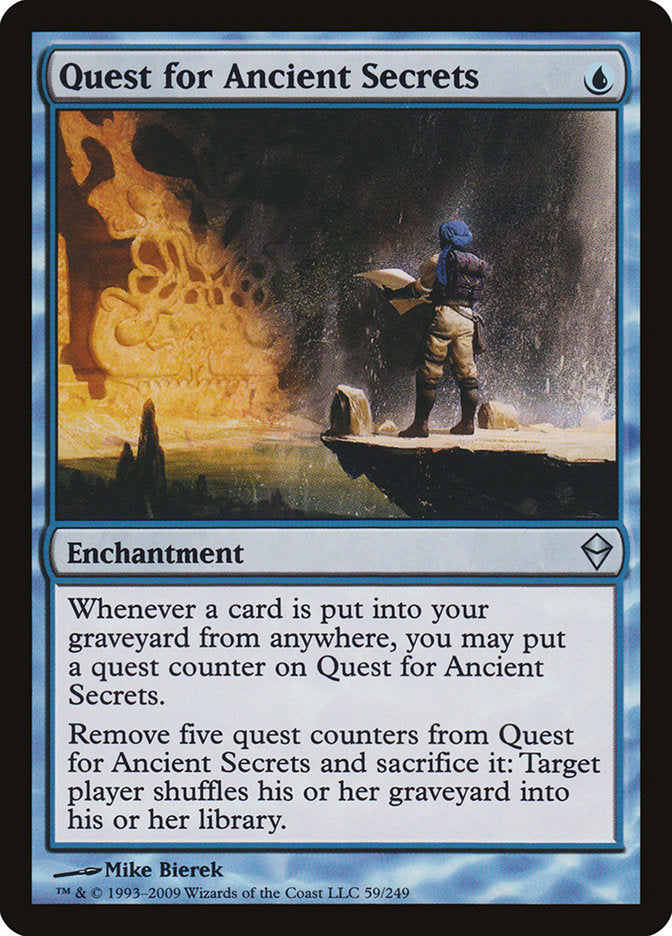 Quest for Ancient Secrets [Zendikar] - Magic: The Gathering - Card Brawlers | Quebec | Canada |