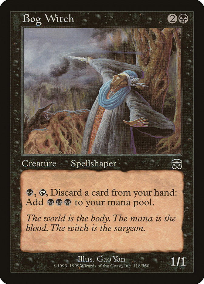 Bog Witch [Mercadian Masques] - Magic: The Gathering - Card Brawlers | Quebec | Canada |