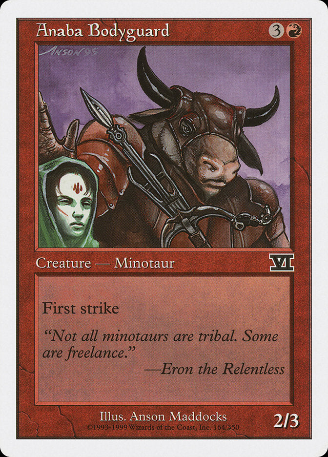Anaba Bodyguard [Classic Sixth Edition] - Magic: The Gathering - Card Brawlers | Quebec | Canada |