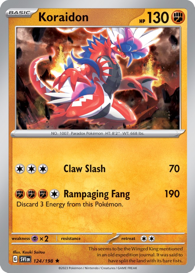 Koraidon (124/198) (Theme Deck Exclusive) [Scarlet & Violet: Black Star Promos] - Pokémon - Card Brawlers | Quebec | Canada |