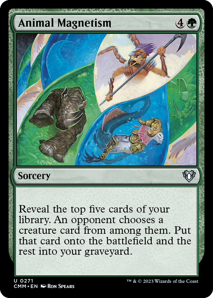 Animal Magnetism [Commander Masters] - Magic: The Gathering - Card Brawlers | Quebec | Canada |