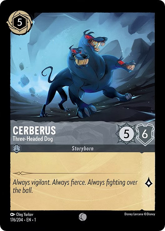 Cerberus - Three-Headed Dog (176/204) [The First Chapter] - Disney - Card Brawlers | Quebec | Canada |