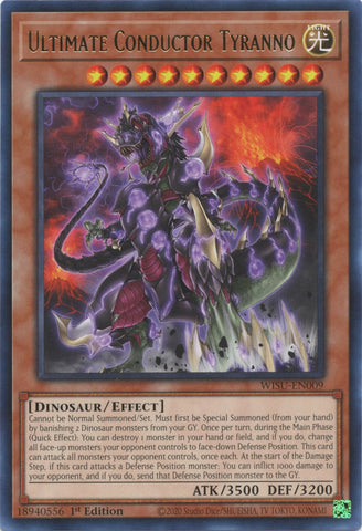 Ultimate Conductor Tyranno [WISU-EN009] Rare - Yu-Gi-Oh! - Card Brawlers | Quebec | Canada |