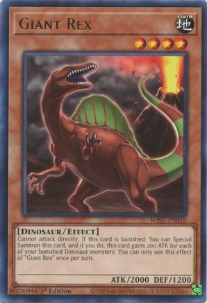 Giant Rex [WISU-EN010] Rare - Yu-Gi-Oh! - Card Brawlers | Quebec | Canada |