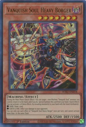 Vanquish Soul Heavy Borger [WISU-EN018] Ultra Rare - Yu-Gi-Oh! - Card Brawlers | Quebec | Canada |