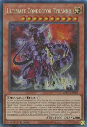 Ultimate Conductor Tyranno [WISU-EN009] Collector's Rare - Yu-Gi-Oh! - Card Brawlers | Quebec | Canada |