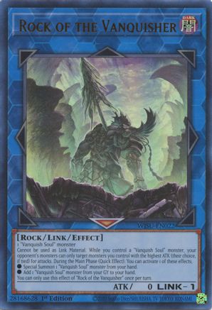 Rock of the Vanquisher [WISU-EN022] Ultra Rare - Yu-Gi-Oh! - Card Brawlers | Quebec | Canada |