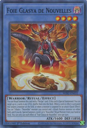 Foie Glasya de Nouvelles [WISU-EN032] Super Rare - Yu-Gi-Oh! - Card Brawlers | Quebec | Canada |