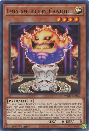 Impcantation Candoll [WISU-EN043] Rare - Yu-Gi-Oh! - Card Brawlers | Quebec | Canada |