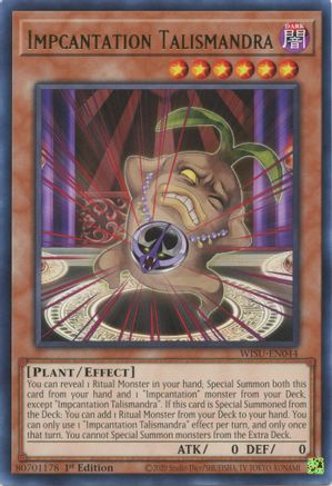 Impcantation Talismandra [WISU-EN044] Rare - Yu-Gi-Oh! - Card Brawlers | Quebec | Canada |