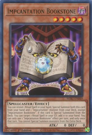 Impcantation Bookstone [WISU-EN049] Rare - Yu-Gi-Oh! - Card Brawlers | Quebec | Canada |