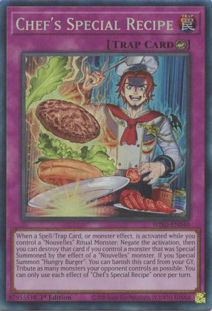 Chef's Special Recipe [WISU-EN040] Collector's Rare - Yu-Gi-Oh! - Card Brawlers | Quebec | Canada |