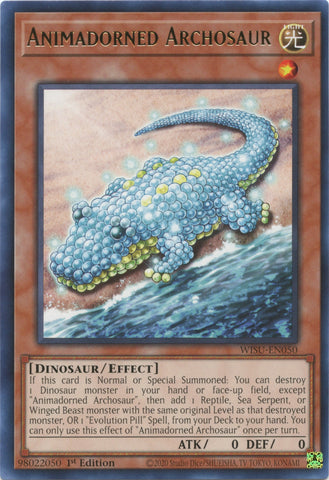Animadorned Archosaur [WISU-EN050] Rare - Yu-Gi-Oh! - Card Brawlers | Quebec | Canada |