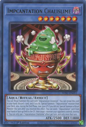Impcantation Chalislime [WISU-EN051] Rare - Yu-Gi-Oh! - Card Brawlers | Quebec | Canada |