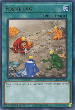 Fossil Dig [WISU-EN055] Rare - Yu-Gi-Oh! - Card Brawlers | Quebec | Canada |