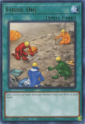 Fossil Dig [WISU-EN055] Rare - Yu-Gi-Oh! - Card Brawlers | Quebec | Canada |