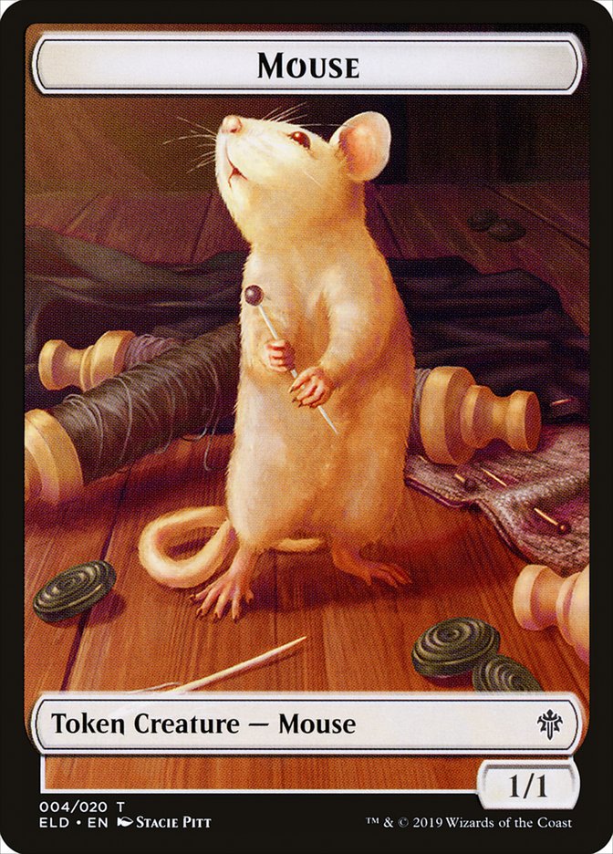 Mouse Token [Throne of Eldraine Tokens] - Magic: The Gathering - Card Brawlers | Quebec | Canada |