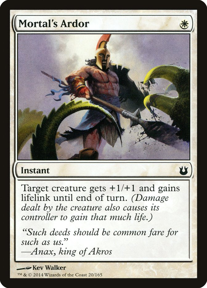 Mortal's Ardor [Born of the Gods] - Magic: The Gathering - Card Brawlers | Quebec | Canada |