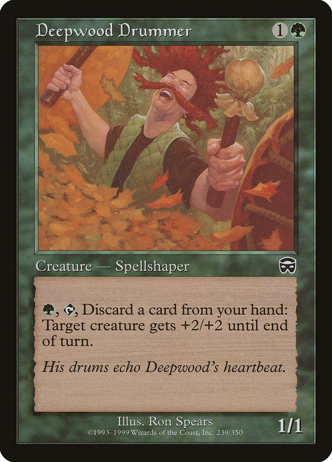 Deepwood Drummer [Mercadian Masques] - Magic: The Gathering - Card Brawlers | Quebec | Canada |