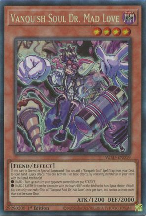 Vanquish Soul Dr. Mad Love [WISU-EN019] Collector's Rare - Yu-Gi-Oh! - Card Brawlers | Quebec | Canada |