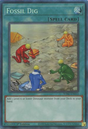 Fossil Dig [WISU-EN055] Collector's Rare - Yu-Gi-Oh! - Card Brawlers | Quebec | Canada |