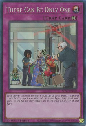 Il ne peut y en avoir qu'un seul [WISU-EN060] Rare de collection 