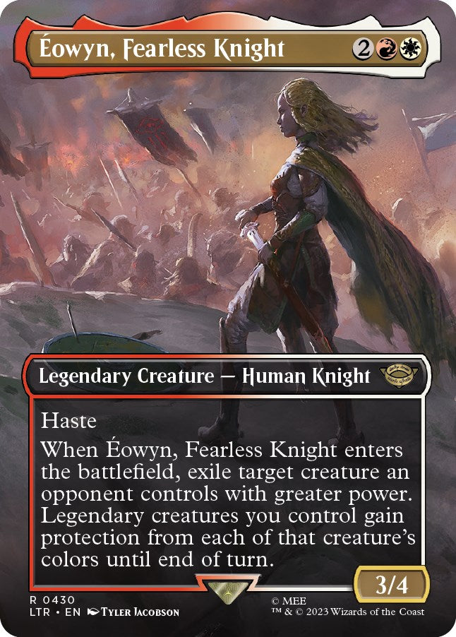 Eowyn, Fearless Knight (Borderless Alternate Art) [The Lord of the Rings: Tales of Middle-Earth] - Magic: The Gathering - Card Brawlers | Quebec | Canada |