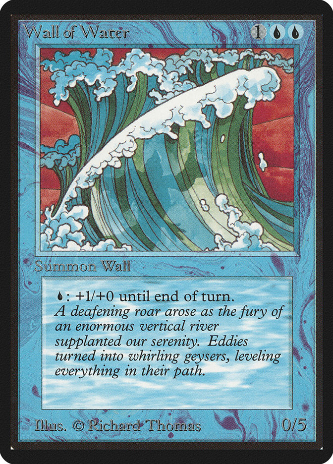 Wall of Water [Beta Edition] - Magic: The Gathering - Card Brawlers | Quebec | Canada |