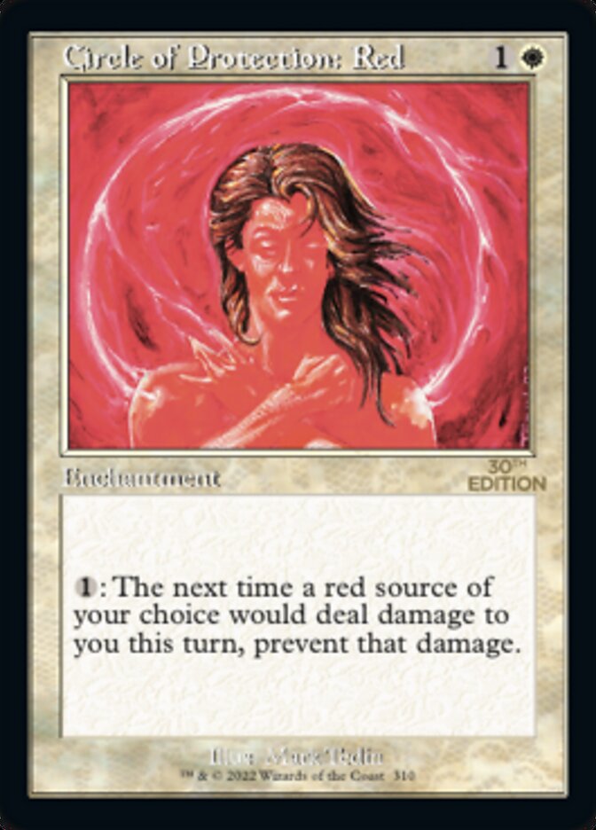 Circle of Protection: Red (Retro) [30th Anniversary Edition] - Magic: The Gathering - Card Brawlers | Quebec | Canada |