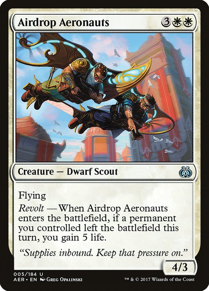 Airdrop Aeronauts [Aether Revolt] - Magic: The Gathering - Card Brawlers | Quebec | Canada |