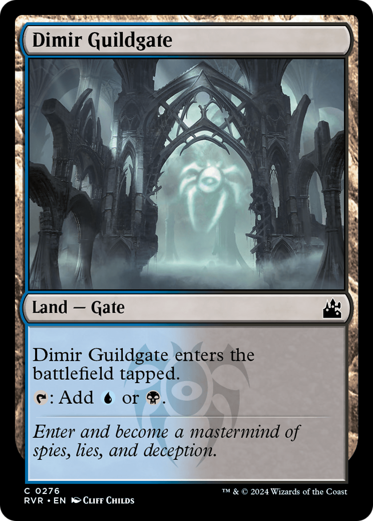 Dimir Guildgate [Ravnica Remastered] - Magic: The Gathering - Card Brawlers | Quebec | Canada |