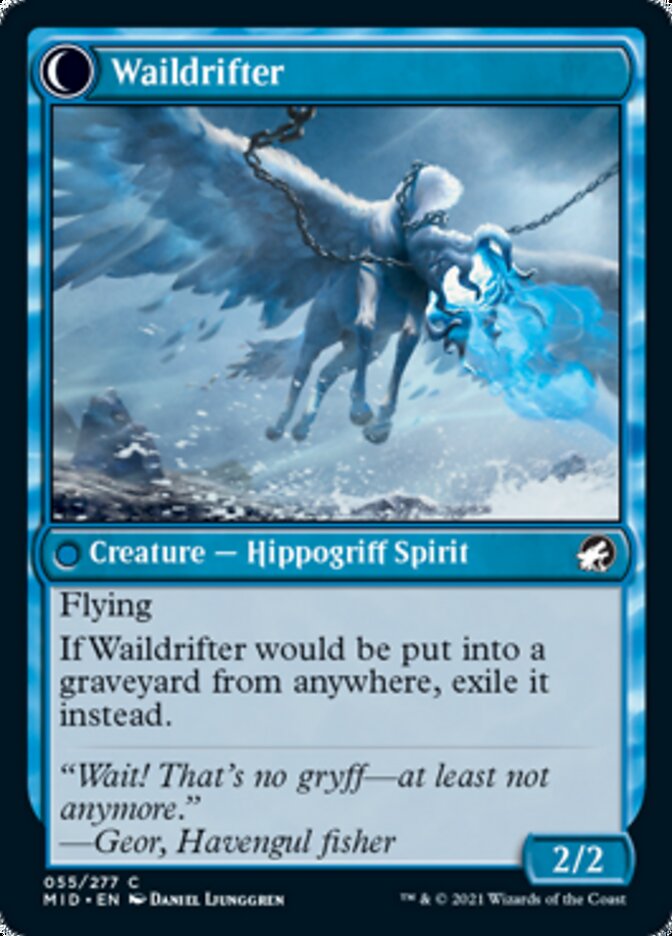 Galedrifter // Waildrifter [Innistrad: Midnight Hunt] - Magic: The Gathering - Card Brawlers | Quebec | Canada |