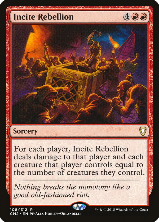 Incite Rebellion [Commander Anthology Volume II] - Magic: The Gathering - Card Brawlers | Quebec | Canada |
