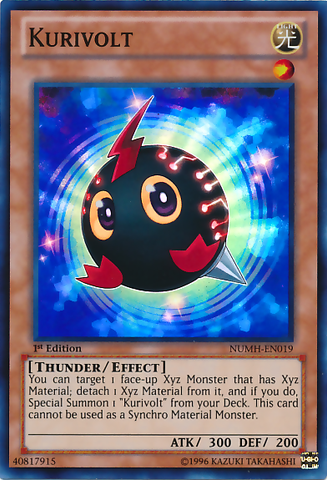 Kurivolt [NUMH-EN019] Super Rare - Yu-Gi-Oh! - Card Brawlers | Quebec | Canada |