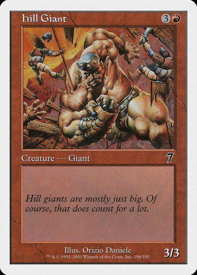 Hill Giant [Seventh Edition] - Magic: The Gathering - Card Brawlers | Quebec | Canada |