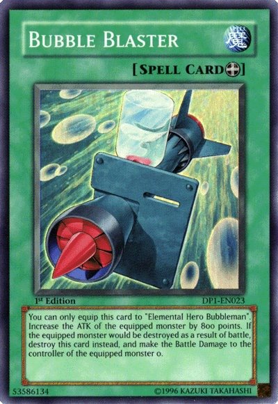 Bubble Blaster [DP1-EN023] Super Rare - Yu-Gi-Oh! - Card Brawlers | Quebec | Canada |