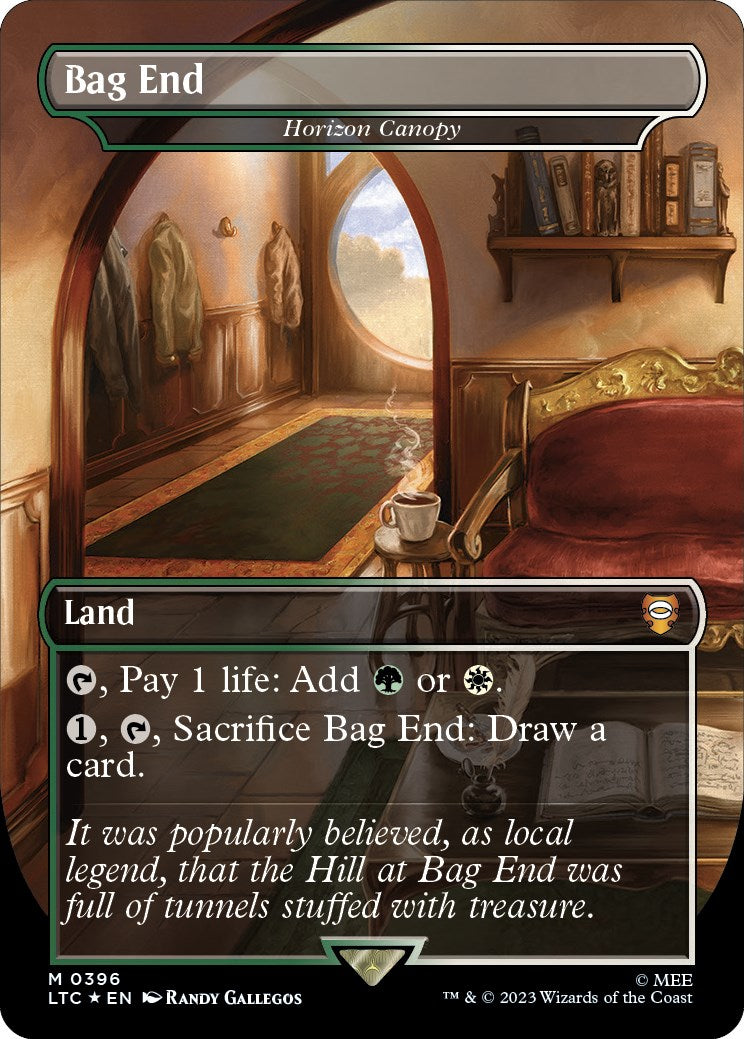 Bag End - Horizon Canopy (Surge Foil Realms and Relics) [The Lord of the Rings: Tales of Middle-Earth Commander] - Magic: The Gathering - Card Brawlers | Quebec | Canada |