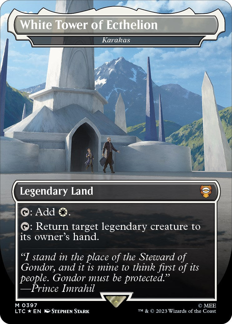 White Tower of Ecthelion - Karakas (Surge Foil Realms and Relics) [The Lord of the Rings: Tales of Middle-Earth Commander] - Magic: The Gathering - Card Brawlers | Quebec | Canada |