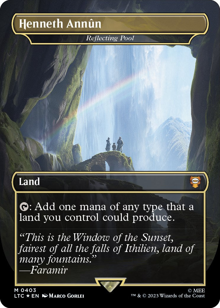 Henneth Annun - Reflecting Pool (Surge Foil Realms and Relics) [The Lord of the Rings: Tales of Middle-Earth Commander] - Magic: The Gathering - Card Brawlers | Quebec | Canada |