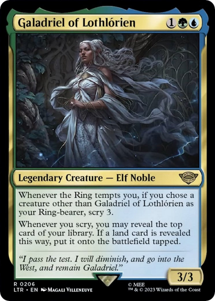 Galadriel of Lothlorien [The Lord of the Rings: Tales of Middle-Earth] - Magic: The Gathering - Card Brawlers | Quebec | Canada |