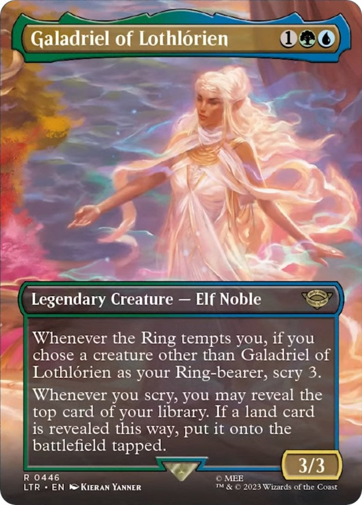 Galadriel of Lothlorien (Borderless Alternate Art) [The Lord of the Rings: Tales of Middle-Earth] - Magic: The Gathering - Card Brawlers | Quebec | Canada |
