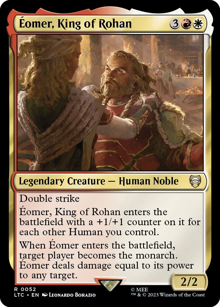 Eomer, King of Rohan [The Lord of the Rings: Tales of Middle-Earth Commander] - Magic: The Gathering - Card Brawlers | Quebec | Canada |